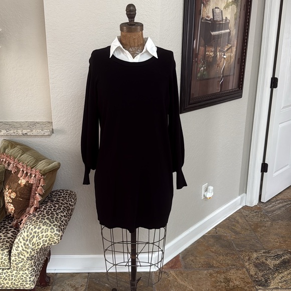 Max Studio Black Sweater Dress Size S - Picture 4 of 7